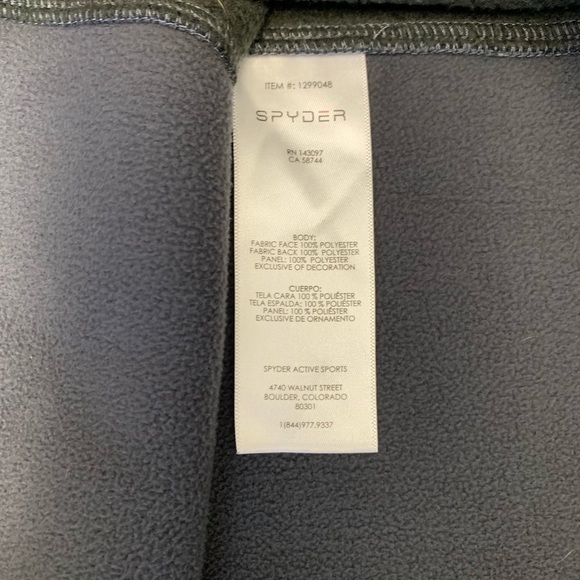 Spyder Outbound 1/4 Zip Core Sweater - Men’s - Picture 6 of 6